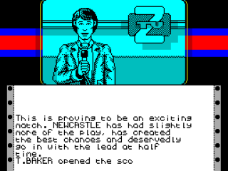 World Soccer screenshot 2 for ZX Spectrum